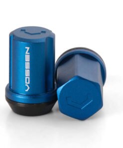 Vossen 35mm Lock Nut - 12x1.25 - 19mm Hex - Cone Seat - Blue (Set of 4)