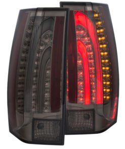 ANZO 2007-2014 Chevrolet Suburban LED Taillights Smoke G5 - Escalade Look