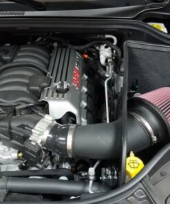 JLT 18-19 Dodge Durango SRT 6.4L Black Textured Cold Air Intake Kit w/Red Filter