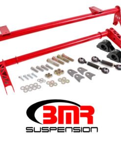 BMR 05-14 S197 Mustang Rear Bolt-On Hollow 35mm Xtreme Anti-Roll Bar Kit (Delrin) - Red