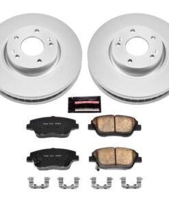 Power Stop 10-15 Hyundai Sonata Front Z17 Evolution Geomet Coated Brake Kit