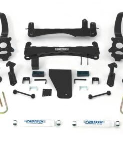 Fabtech 2018 Nissan Titan 4WD 6in Basic System w/Perf. Shocks