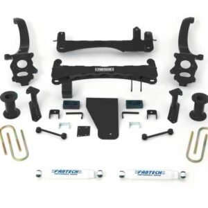 Fabtech 2018 Nissan Titan 4WD 6in Basic System w/Perf. Shocks