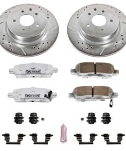 Power Stop 08-12 Infiniti EX35 Rear Z26 Street Warrior Brake Kit