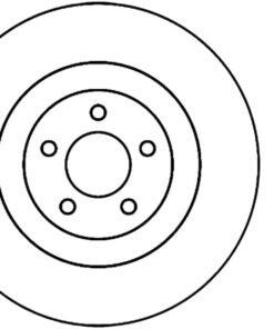 StopTech Power Slot Cryo 07-08 Ford Mustang Shelby Front Right Slotted Rotor