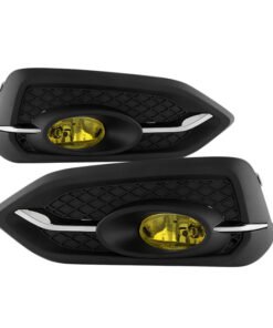 Spyder Honda Civic 2014-2015 2Dr/Coupe (EX Model Only)OEM Fog Light W/Switch- Yellow FL-HC2014-2D-Y
