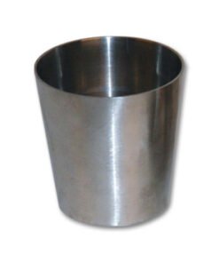 Vibrant 4.0in x 2.0in 304 Stainless Steel Straight Reducer