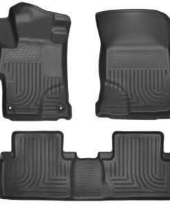 Husky Liners 2014 Honda Civic Sedan WeatherBeater Black Front & 2nd Seat Floor Liners