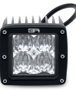 Body Armor 4x4 Cube LED Light Spot Pair with Wiring Harness