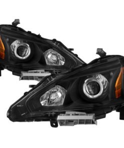 xTune Nissan Altima 13-15 4Dr OE Style Headlights - Black HD-JH-NA134D-AM-BK