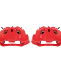 Power Stop 11-19 Chevrolet Silverado 2500 HD Front Red Calipers w/Brackets - Pair