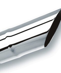 Borla Universal Polished TipSingle Round Angle-Cut (inlet 2 1/4in. Outlet 2 1/4in) *NO Returns*