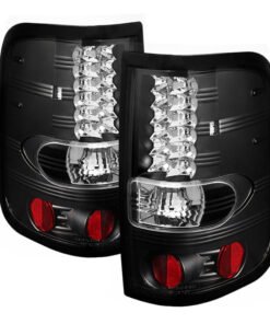 Spyder Ford F150 Styleside 04-08 (Not Fit Heritage & SVT)LED Tail Lights Black ALT-YD-FF15004-LED-BK