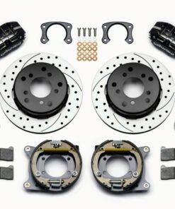 Wilwood Dynapro Lug Mount P/S Park Brake Kit Drilled Big Ford New 2.38in Off Bronco 5 x 5.50