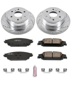 Power Stop 15-19 Cadillac Escalade Rear Z23 Evolution Sport Brake Kit