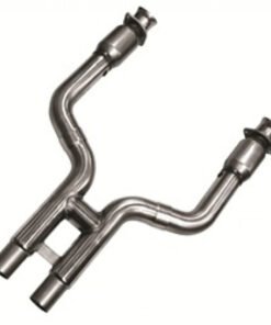 Kooks 07-10 Ford Shelby GT-500 5.4L 4V 3in x 2 1/2in OEM GREEN Cat SS H-Pipe Kooks HDR Req