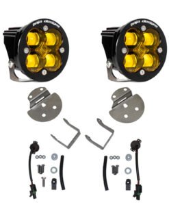 Baja Designs 15-19 Canyon/Colorado Fog Light & Fog Pocket Kit - Amber