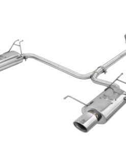 aFe Takeda Exhaust 2.25in to 2in Dia 304SS Cat-Back w/Polished Tips 08-12 Honda Accord Coupe V6 3.5L