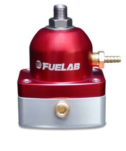 Fuelab 515 EFI Adjustable FPR 25-90 PSI (2) -6AN In (1) -6AN Return - Red