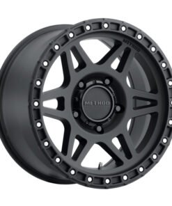 Method MR312 17x8.5 0mm Offset 5x5 71.5mm CB Matte Black Wheel