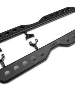Officially Licensed Jeep 07-18 Jeep Wrangler JK Extreme HD Rocker Steps w/ Jeep Logo