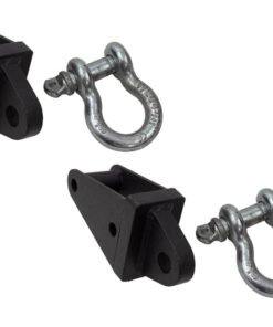 Fishbone Offroad 07-18 JK Wrangler Rubicon and Unlimited Jeep JK Rear D-Ring Frame Mounts