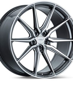 Vossen HF-3 20x10.5 / 5x114.3 / ET45 / Deep Face / 73.1 - Gloss Graphite Polished