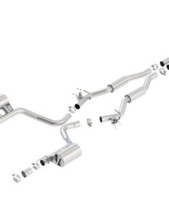 Borla 15-16 Dodge Challenger SRT 392 S-Type Catback Exhaust Single Split Rear Exit (No Tip)