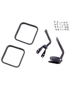Omix Side Mirror Kit Black- 55-86 Jeep CJ Models