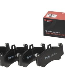 Brembo 17-20 Audi A4 Front Premium NAO Ceramic OE Equivalent Pad