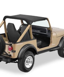 Bestop 52509-01 Black Crush Strapless Bikini Top for 1987-1991 Jeep Wrangler YJ