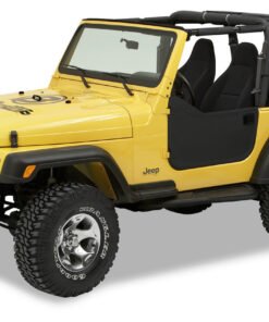 Bestop 53039-15 Black Denim Soft Half Doors for 1997-2006 Jeep Wrangler TJ