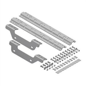 B&W Trailer Hitches RVK2502 5th Wheel Mounting Rails Quick Fit Custom Bracket Kit for 2016-2019 Chevrolet Silverado 2500/3500