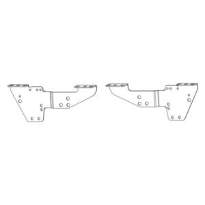 B&W Trailer Hitches RVR2500 5th Wheel Custom Hitch Installation Brackets for 2001-2010 Chevrolet Silverado 2500/3500