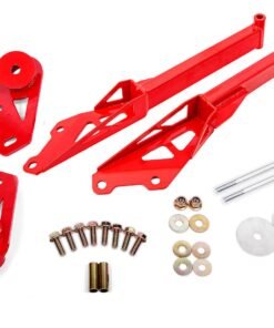 BMR Suspension CB762 Red IRS Subframe Support Brace System for Ford Mustang