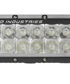 RIGID E-Series LED Light, E-Mark Certified, Spot Optic, 6 Inch, Black Housing