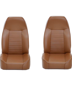 Smittybilt 44917 Pair of Denim Spice Front Bucket Seats - 76-17 Jeep Wrangler CJ
