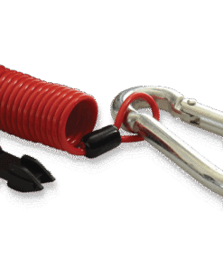 Fastway 80-01-2204 Retail Pack 4 ZIP Breakaway coiled Cable w/plunger