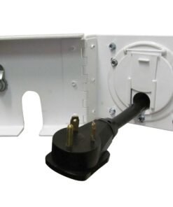 Torklift A7774 Black Fortress PowerLock for RV Cable Access Doors