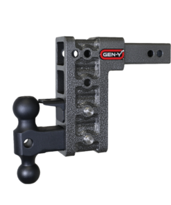 Gen-Y Hitch GH-324 Class IV Adjustable HItch 2" Shank 7.5" Drop w/ Ball Mount & Pintle