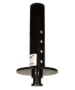 Popup Industries GN5 4" Round Straight Coupler for Semi-Tractor