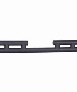 Smittybilt 3 Inch Rear Double Tube Bumper for Jeep Wrangler TJ/YJ - without Hitch - Black - JB44-R