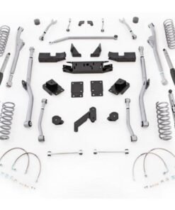 Rubicon Express 3.5" Extreme Duty Long Arm Radius Suspension Lift Kit with MonoTube Shocks for 2007-2017 Jeep Wrangler JK