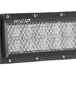 RIGID E-Series PRO LED Light, Diffused Lens, 6 Inch, Black Housing