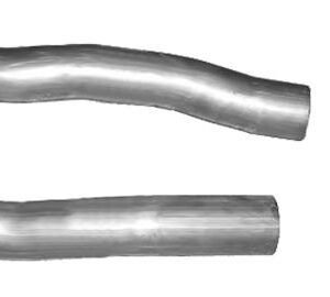 Pypes PFF10K 2.5" Flow Tube Kit with Flanges for 1979-2004 Ford Mustang