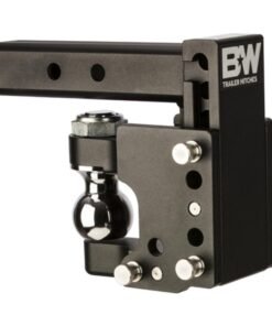 B&W Trailer Hitches TS10056 Tow & Stow 2 Inch Drop Down Pintle Hitch