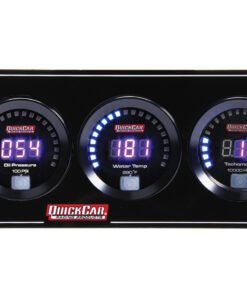 QuickCar 67-2031 Digital 2-1 Gauge Panel (Oil Pressure, Water Temp & Tachometer)