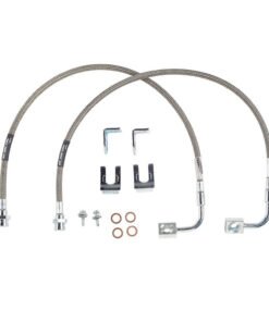 Rubicon Express 22" Front Brake Lines for 1977-1986 Jeep CJ7/ CJ5/ CJ8 Scrambler