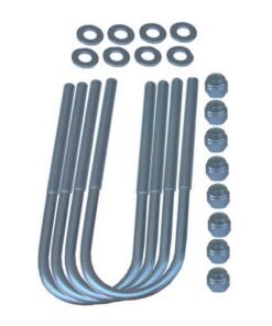 Rubicon Express U-Bolt Kit for CJ with M20 Rear Axle for 1976-1986 Jeep CJ5/ CJ7/ CJ8 Scrambler