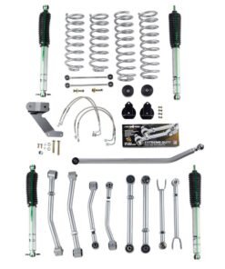 Rubicon Express 3.5" Super-Flex Suspension Lift Kit with Mono Tube Shocks for 2007-2017 Jeep Wrangler Unlimited JK